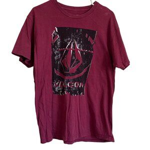 Volcom Shirt Men's Maroon size L